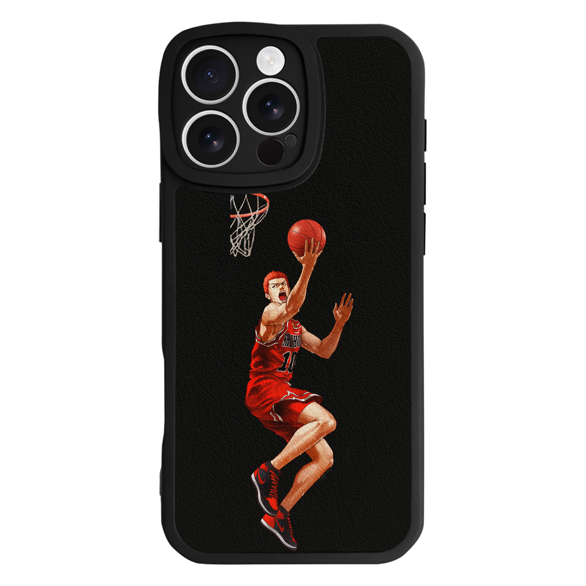 （画像用） SLAM DUNK／スラムダンク 【iPhone 16シリーズ対応】シリコンスマホケース（レザー調） 材質：シリコン